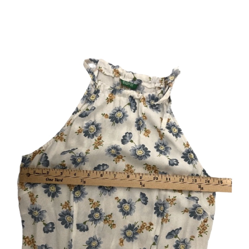 United Colors of Benetton Floral Halter Dress -XS - Picture 8 of 15